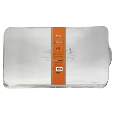 Traeger Aluminum Drip Tray Liner For Pro 780 27.5 in long · 15.5 in wide 5 pk