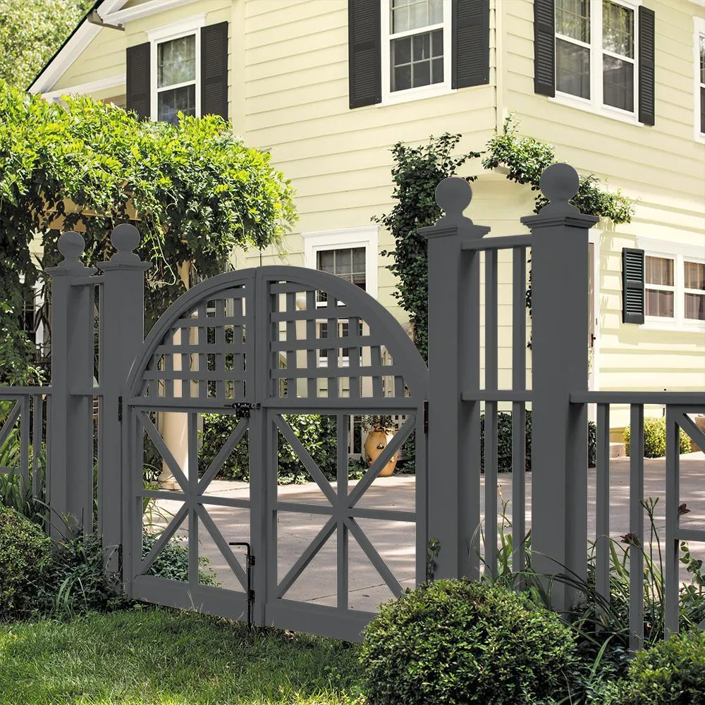BEHR 5 gal. #N500-6 Graphic Charcoal Solid Color House and Fence Exterior Wood Stain, photo 6 of 13