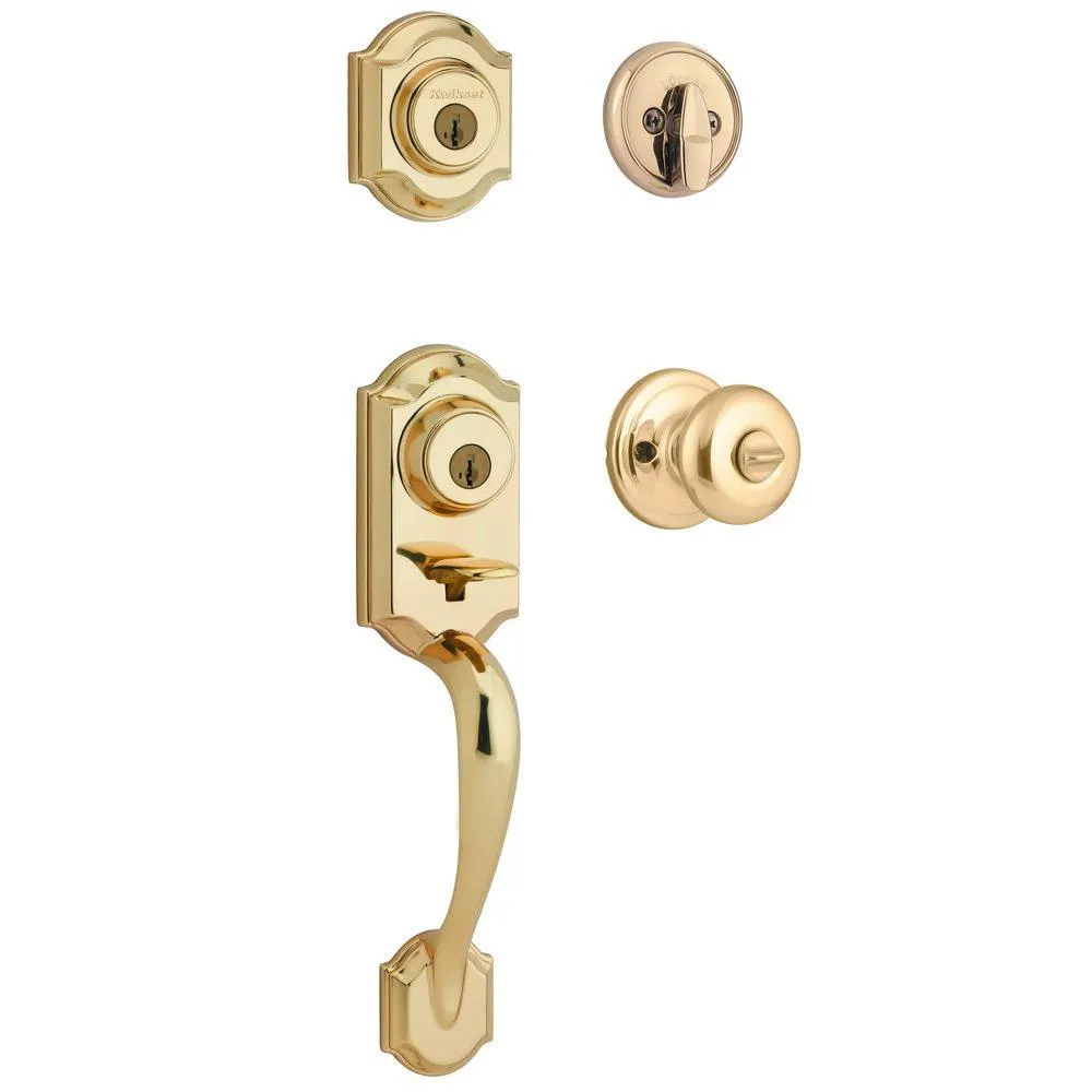 Montara Venetian Bronze Single Cylinder Door Handleset with Juno Entry Door Knob Featuring SmartKey Security, photo 8 of 8
