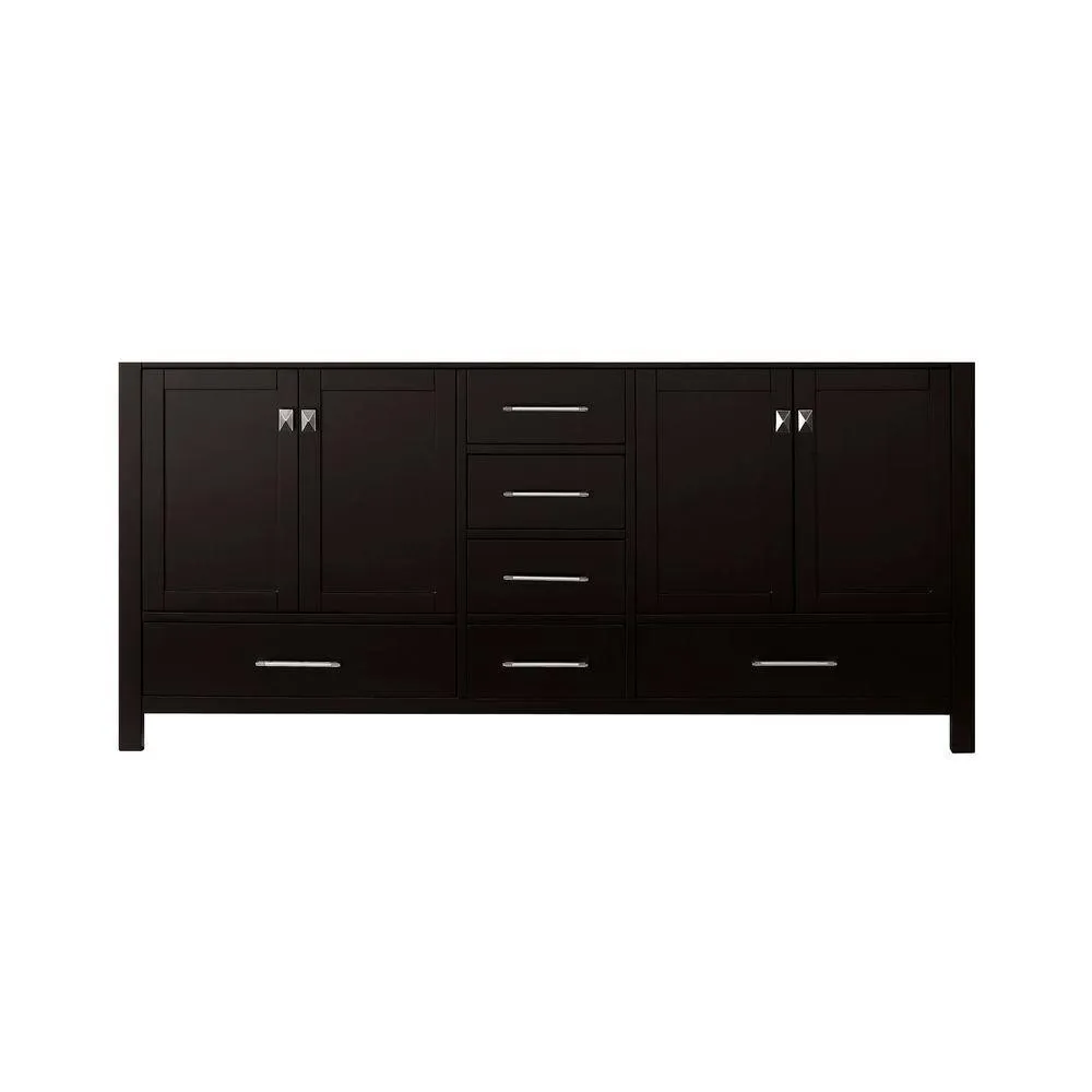 Caroline Avenue 36 in. W Bath Vanity Cabinet Only in Gray, photo 16 of 25