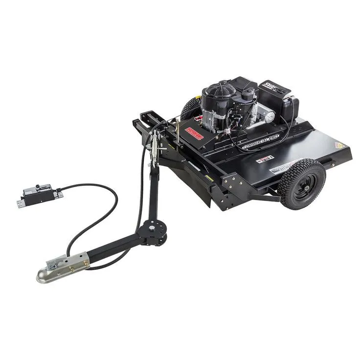 Swisher Commercial Pro 44 in. 14.5-HP 12-Volt Kawasaki Pull-Behind Rough-Cut Lawn Mower Trail Cutter, photo 3 of 10