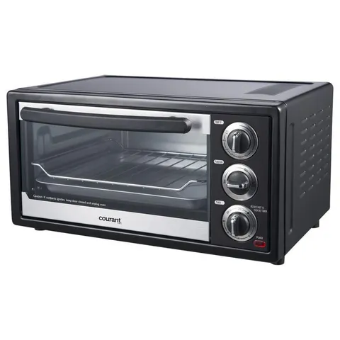 6-Slice Black Convection and Broil Toaster Oven