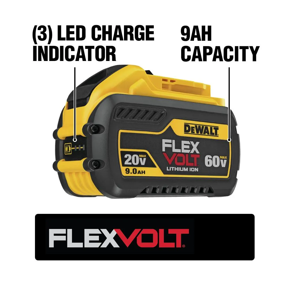 DEWALT FLEXVOLT 60-Volt MAX Lithium-Ion Cordless Brushless Reciprocating Saw Kit with 20V 6-1/2 in. Circular Saw (Tool-Only), photo 6 of 14