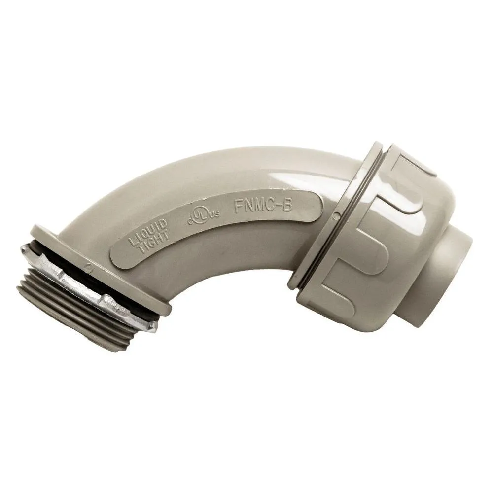 1/2 in. Liquidtight NM 90-Degree PVC Conduit Fitting Connector (5-Pack), photo 16 of 17
