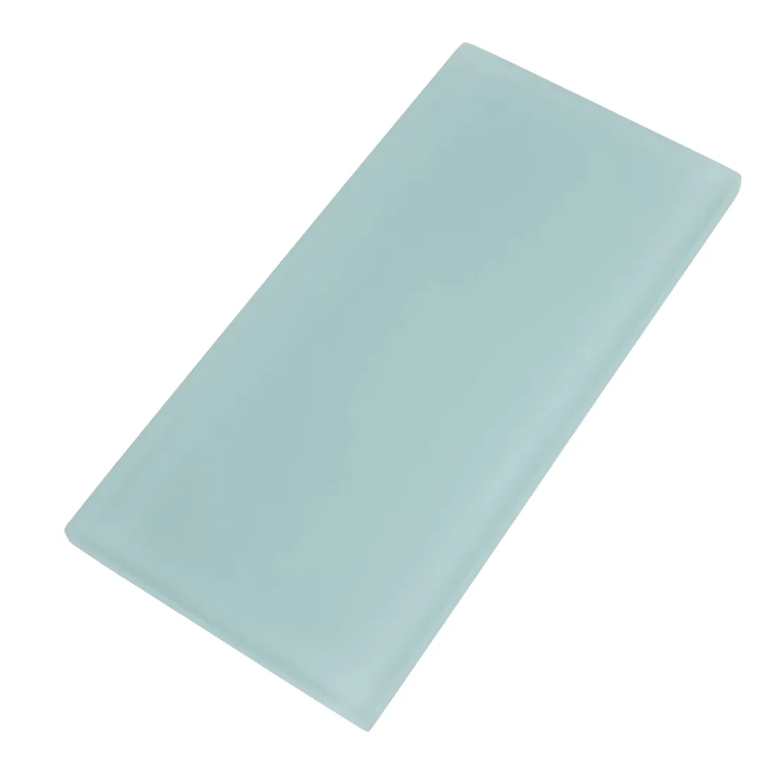 Apollo Tile (Sample) Wall Tile Cadet Blue 3-in x 6-in Matte Glass Brick Subway Wall Tile, photo 5 of 8