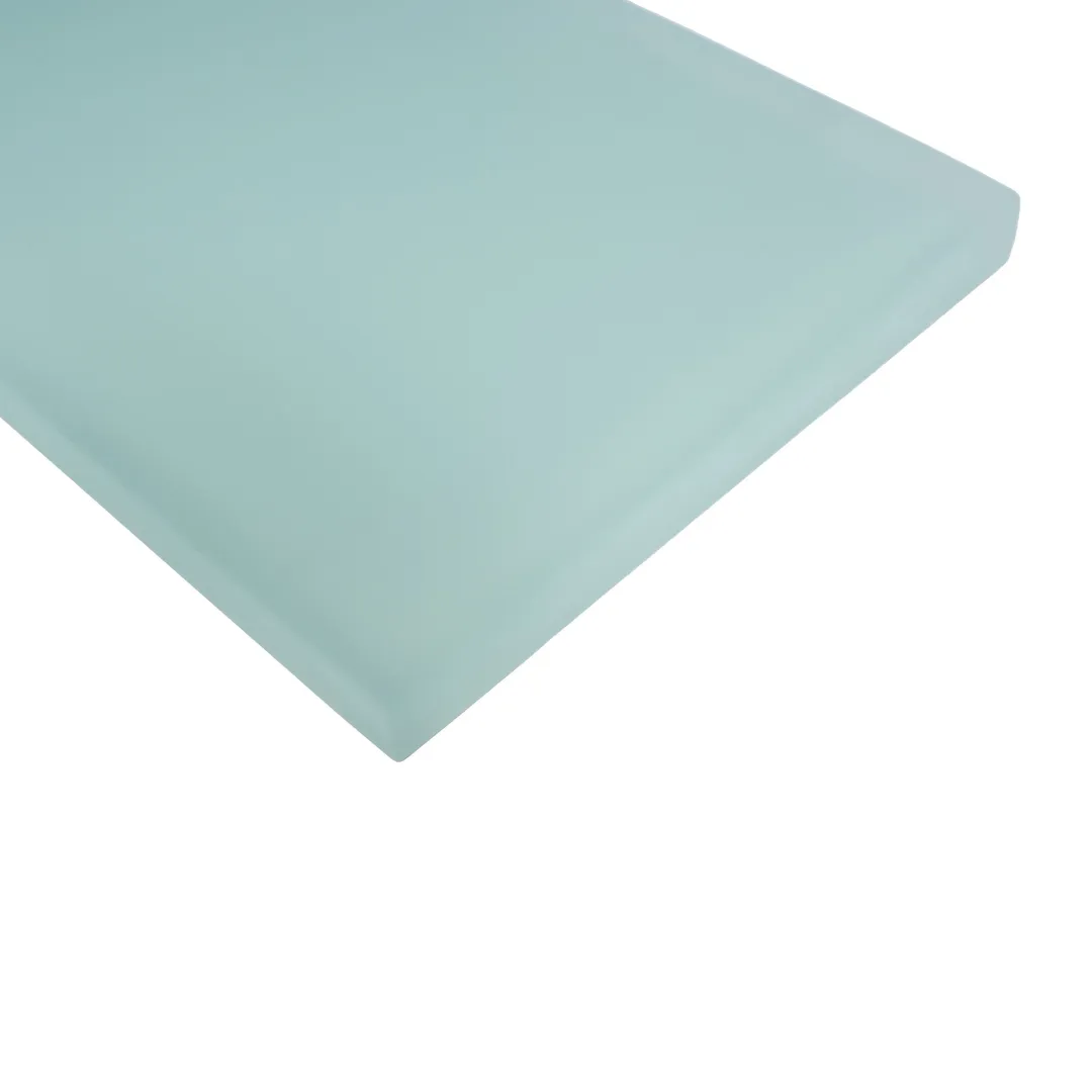 Apollo Tile (Sample) Wall Tile Cadet Blue 3-in x 6-in Matte Glass Brick Subway Wall Tile, photo 3 of 8