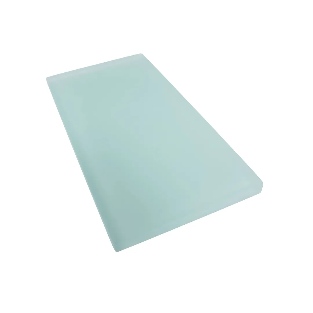 Apollo Tile (Sample) Wall Tile Cadet Blue 3-in x 6-in Matte Glass Brick Subway Wall Tile, photo 6 of 8