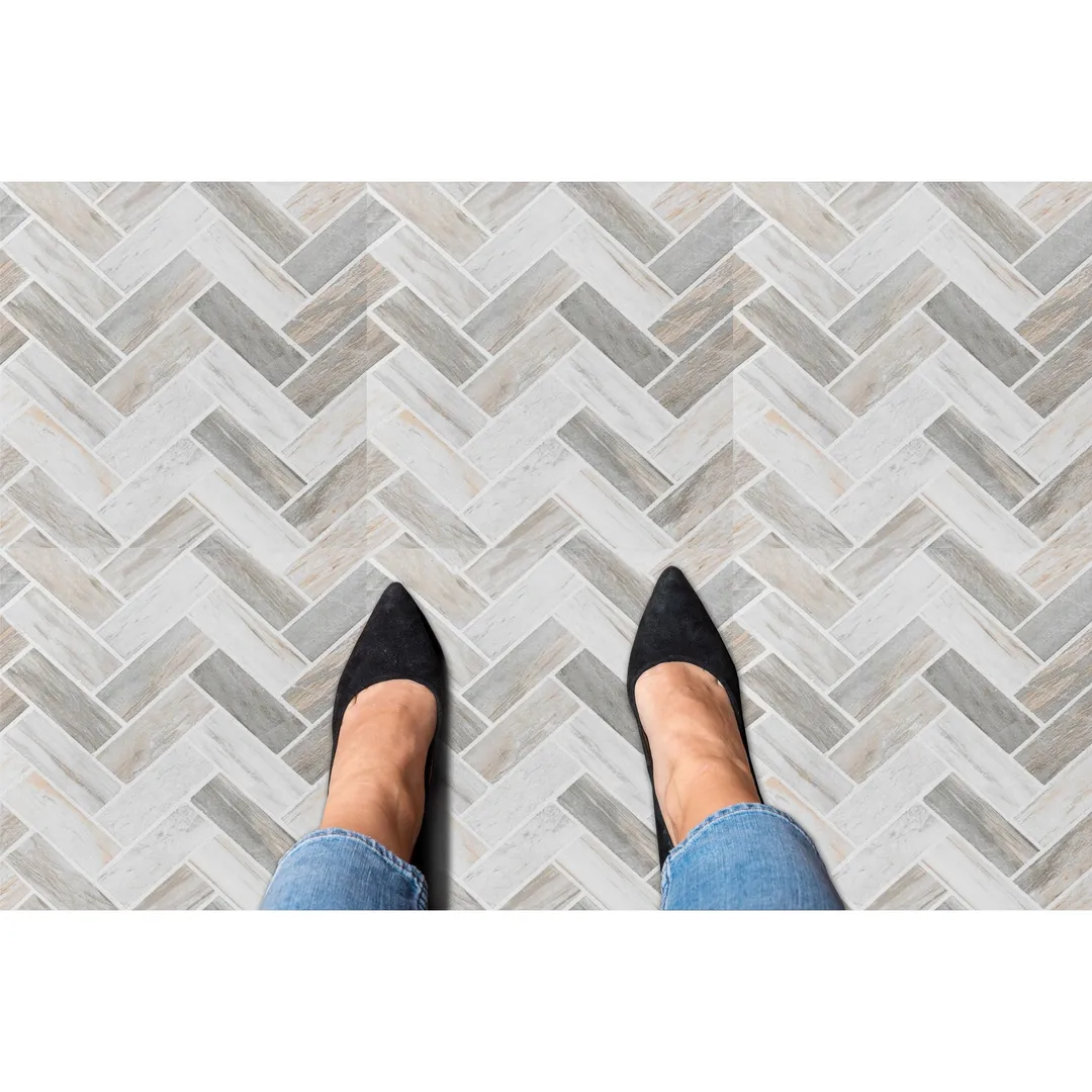 Achim Retro 2.75-mil 12-in W x 12-in L Peel and stick Vinyl Tile, photo 7 of 8