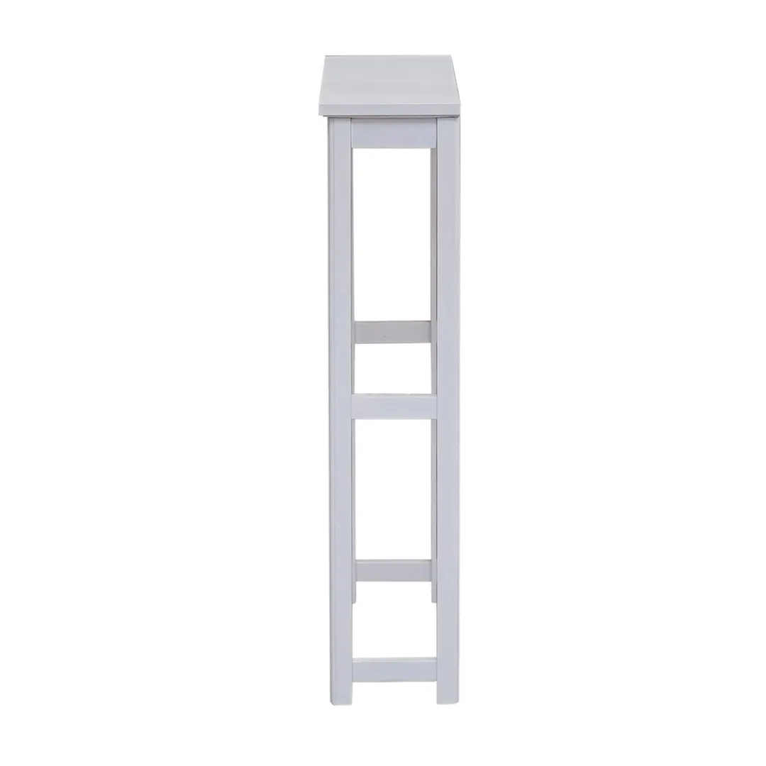 Alaterre Furniture 27-in x 37-in x 9-in White Wood Freestanding Linen Cabinet, photo 5 of 6