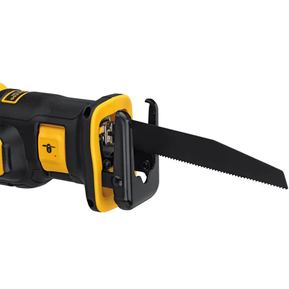 20-Volt MAX XR Lithium-Ion Cordless Brushless Compact Reciprocating Saw Kit with Battery 5Ah, Charger and Contractor Bag, photo 6 of 19