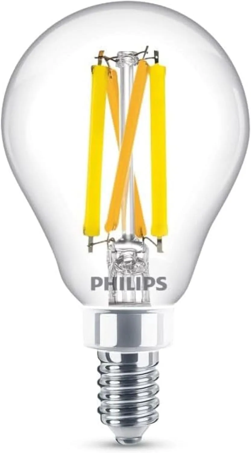 Philips 60-Watt Equivalent A15 Dimmable LED Light Bulb, Soft White, Ultra Definition, E26 Base, 750 Lumens (2-Pack), photo 2 of 8