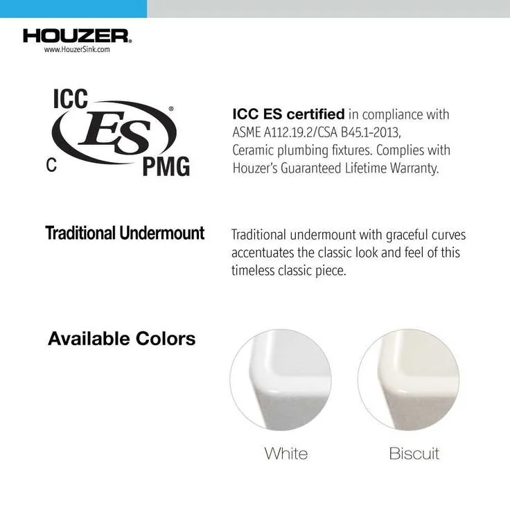 Platus Undermount Fireclay 19 in. Single Bowl Bar Sink in White with Square Basin, photo 6 of 8