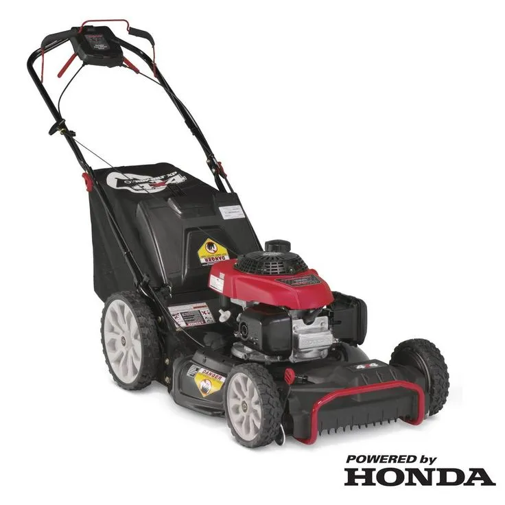 Troy-Bilt XP 21 in. 190 cc Honda Gas Walk Behind Self Propelled Lawn Mower with High Rear Wheels, 3-in-1 TriAction Cutting System, photo 4 of 7