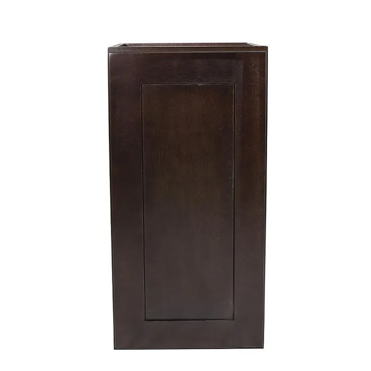 Brookings Plywood Ready to Assemble Shaker 12x36x12 in. 1-Door Wall Kitchen Cabinet in White, photo 4 of 6