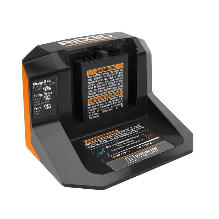 RIDGID 18-Volt OCTANE Cordless Brushless One-Handed Reciprocating Saw Kit with (1) OCTANE Bluetooth 3.0 Ah Battery and Charger, photo 11 of 11