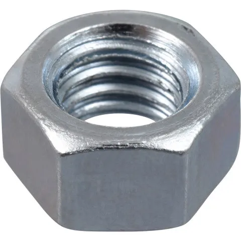 1/2"-13 Zinc-Plated Steel USS Hex Nut, 667-Pack