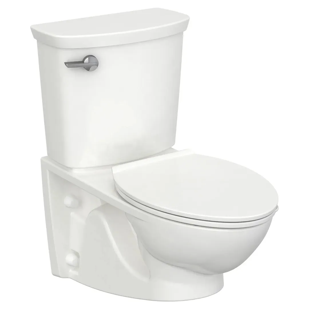 American Standard Glenwall VorMax 1.28 GPF Single Flush Wall-Hung Toilet, Left-Hand Trip Lever, White (Seat Not Included), photo 9 of 16