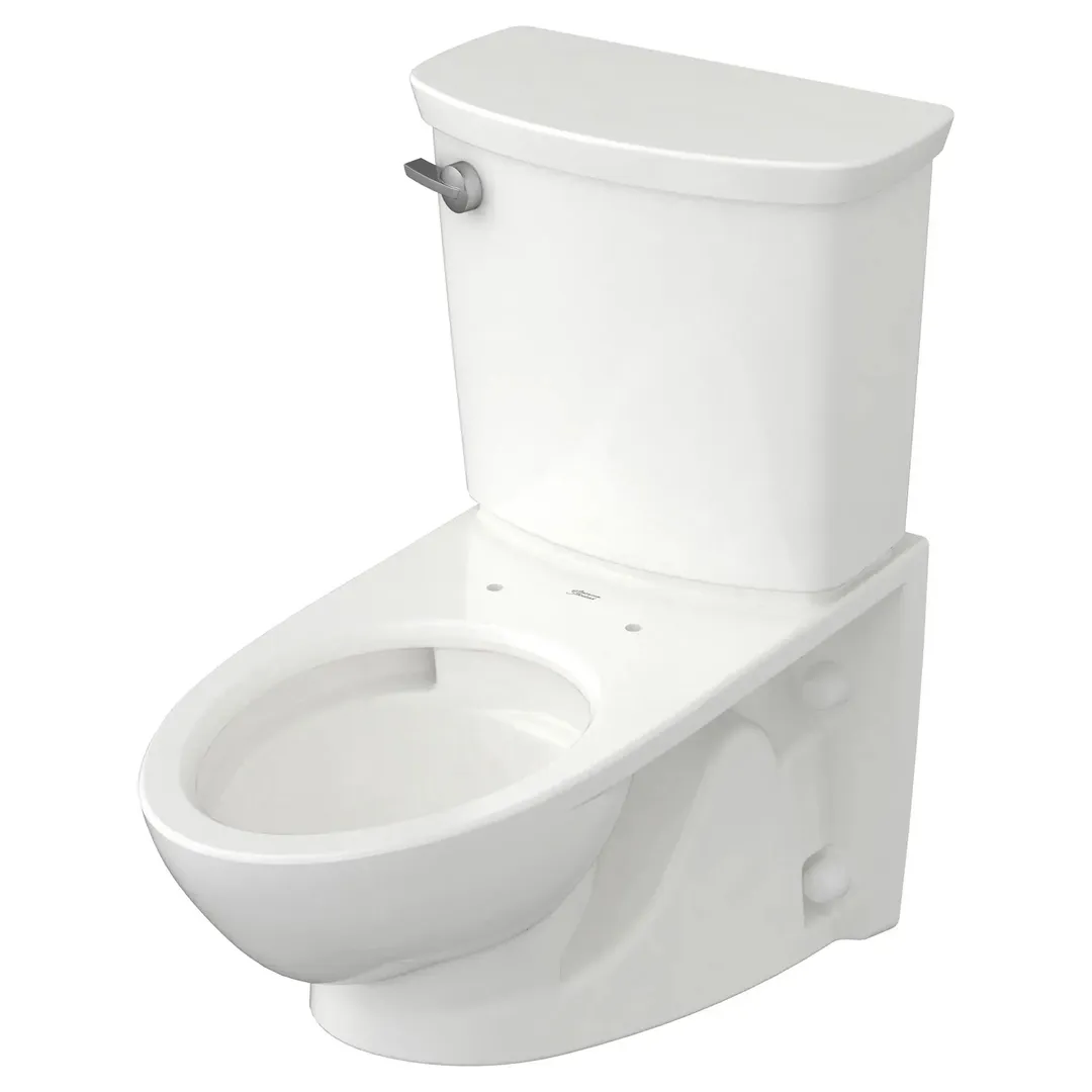 American Standard Glenwall VorMax 1.28 GPF Single Flush Wall-Hung Toilet, Left-Hand Trip Lever, White (Seat Not Included), photo 14 of 16