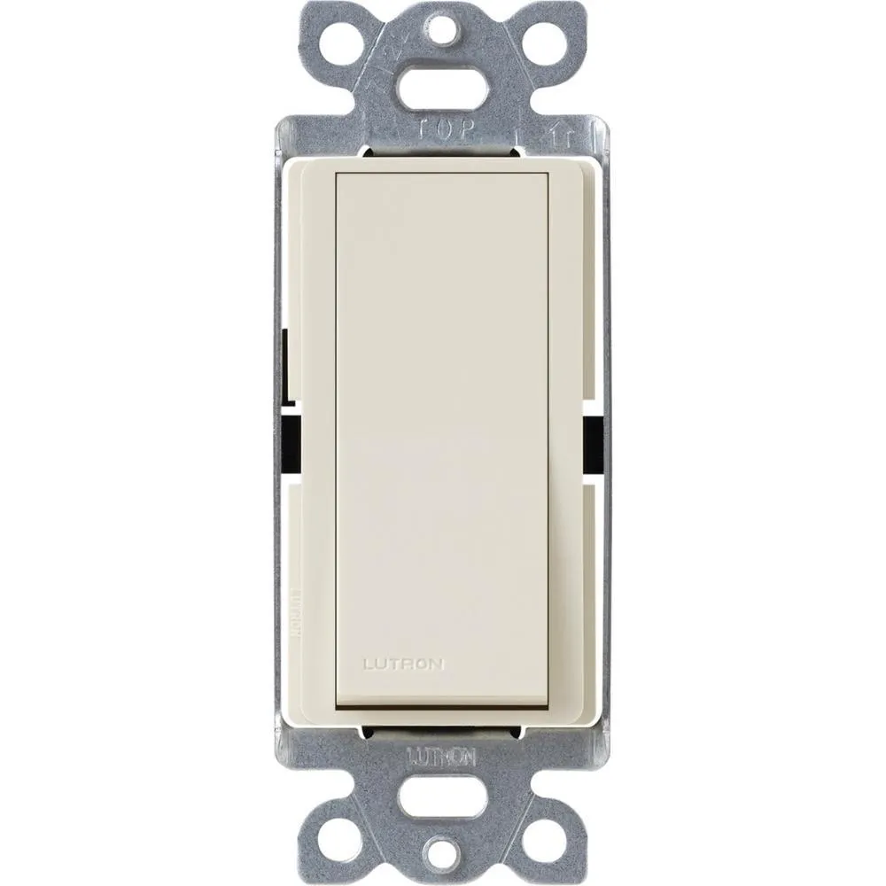 Claro 15 Amp 4-Way Rocker Switch with Locator Light, White, photo 7 of 10
