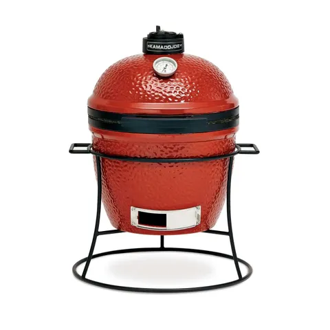 13.5 in. Joe Jr. Charcoal Kamado Grill and Smoker Red