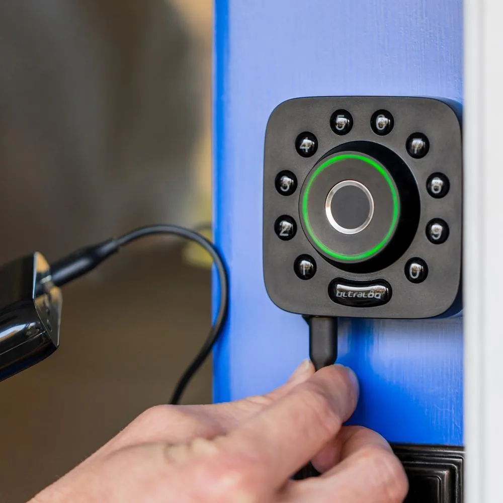 Ultraloq U-Bolt Pro 6-in-1 Bluetooth Enabled Fingerprint and Keypad Smart Lock Deadbolt Plus Bridge WiFi Adapter, photo 7 of 11
