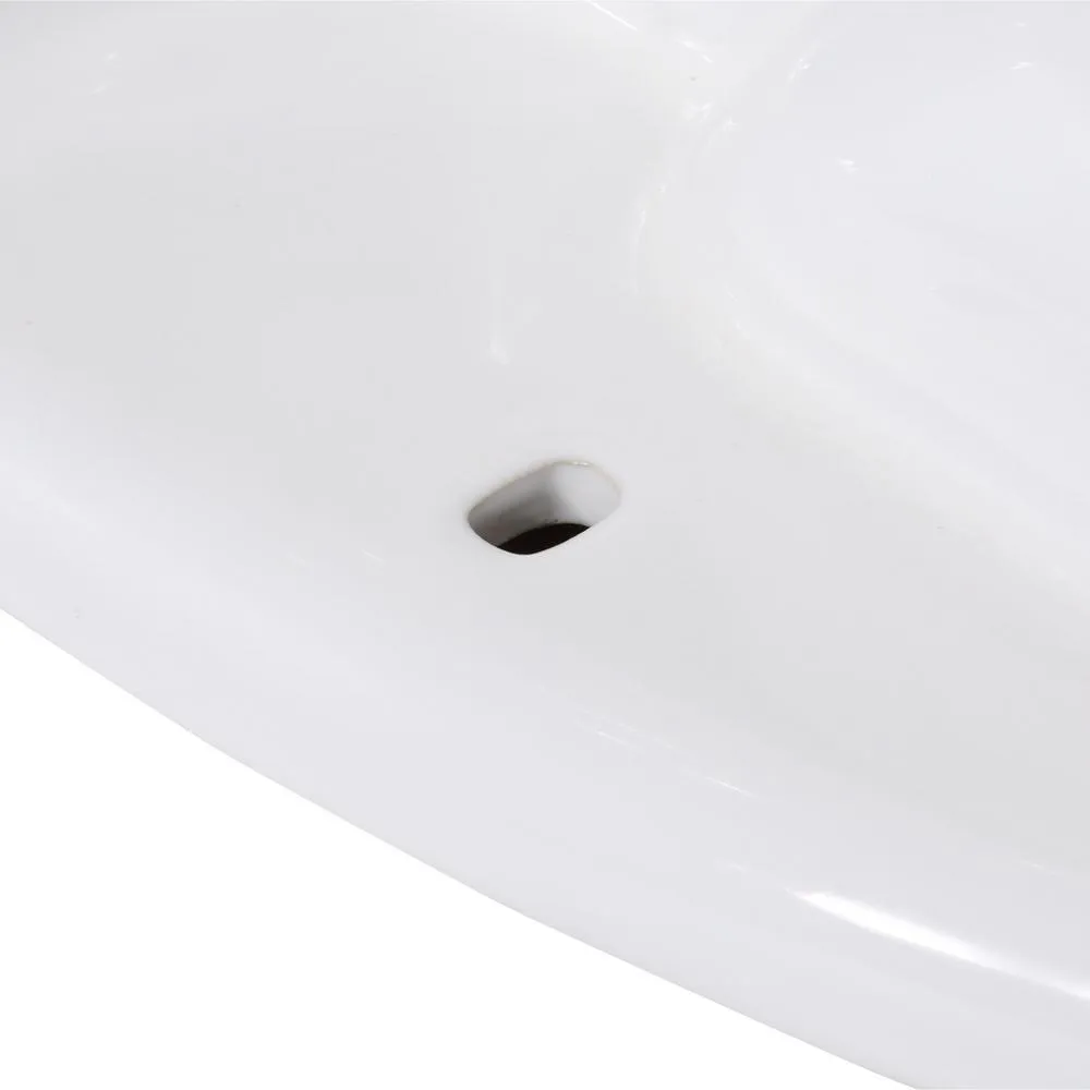American Standard Colony 10 in. Rough-In 2-Piece 1.28 GPF Single-Flush Elongated Toilet in White (Seat Not Included), photo 8 of 17