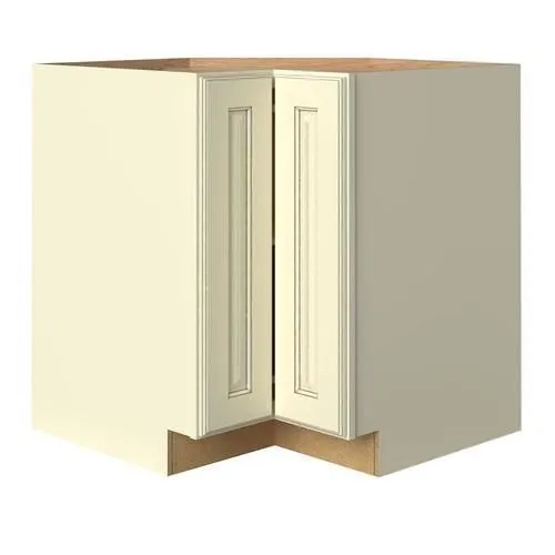 allen + roth Annscroft 33-in W x 34.5-in H x 24-in D Hazelnut Maple Lazy Susan Corner Base Semi-Custom Cabinet, photo 6 of 9