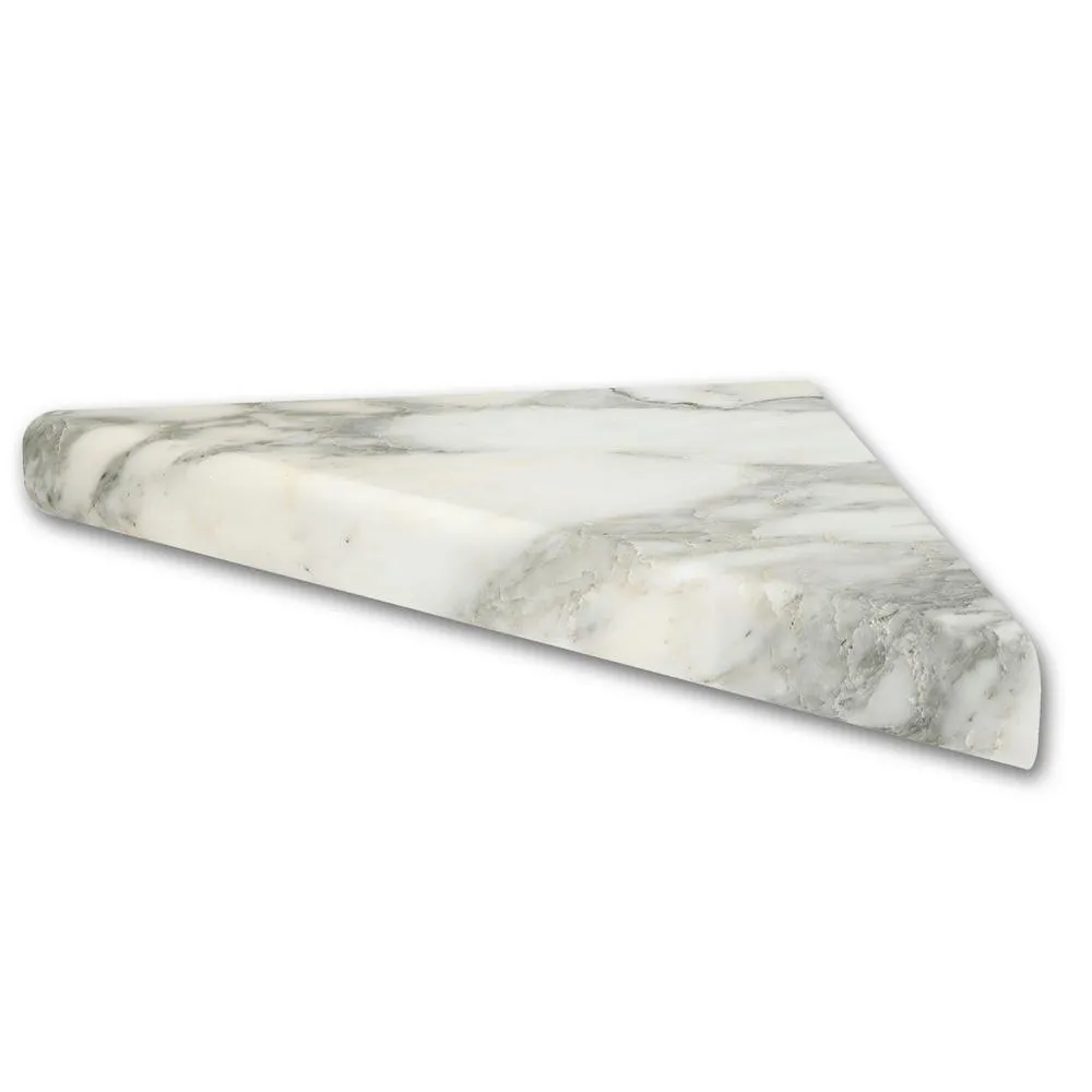 15 in. Corner Shelf Niche in Calacatta White, photo 10 of 22