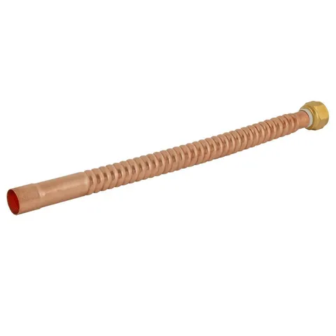 3/4 in. FIP x 3/4 in. F Sweat x 24 in. Copper Water Heater Connector