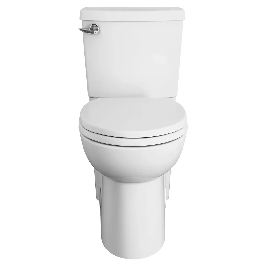 American Standard Cadet 3 White Round Standard Height 2-Piece Toilet, 12-in Rough-In, photo 8 of 14