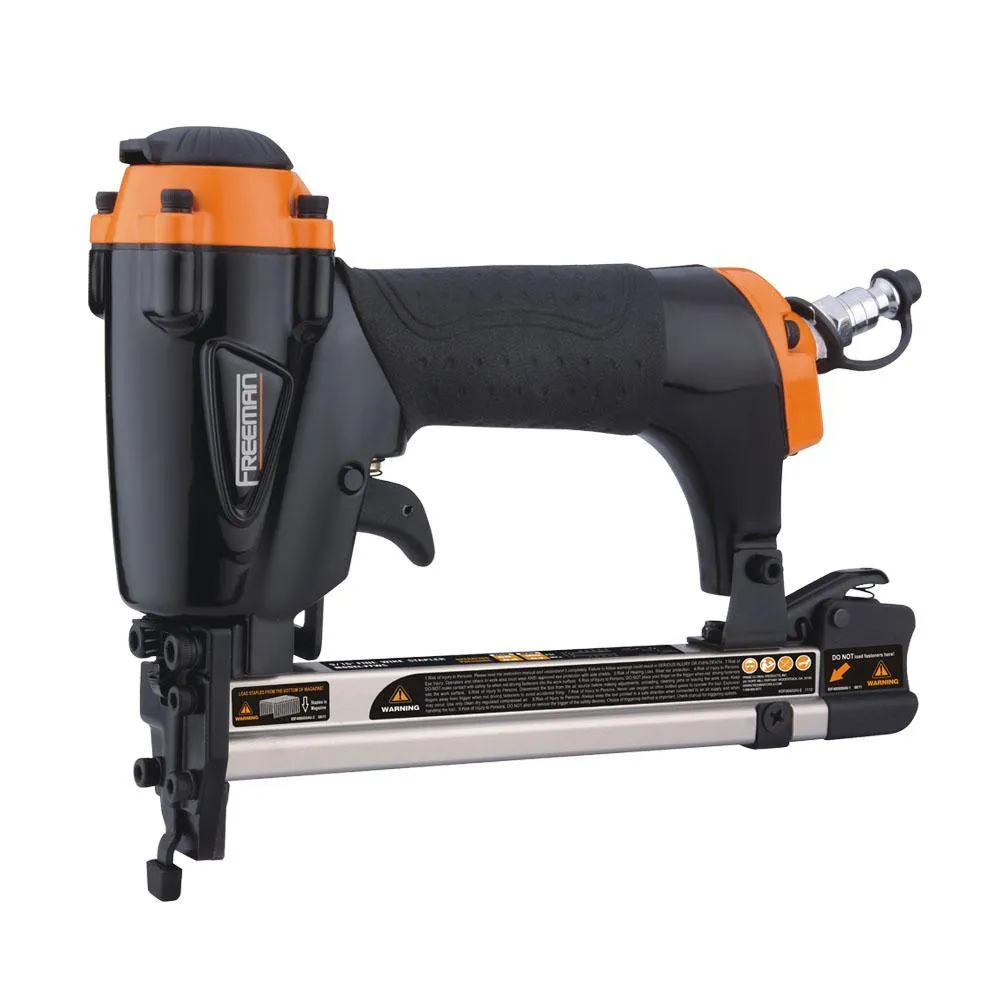 Freeman Pneumatic 20-Gauge and 18-Gauge Finishing Staplers and Nailer Combo Kit with Canvas Bag and Fasteners (3-Piece), photo 4 of 4
