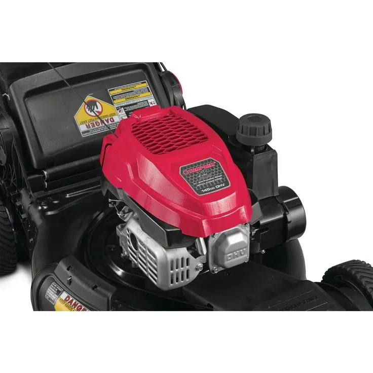 Troy-Bilt XP 21 in. 149 cc Gas Vertical Storage Walk Behind Self Propelled Lawn Mower with 3-in-1 TriAction Cutting System, photo 5 of 8
