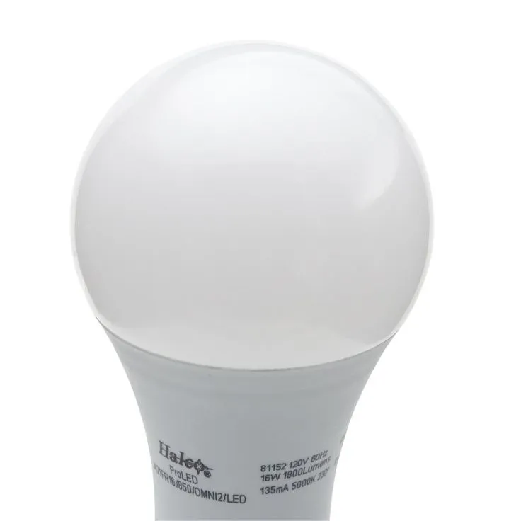 Halco Lighting Technologies 100-Watt Equivalent 16-Watt A21 Dimmable Energy Star LED Light Bulb Cool White 4000K 81150, photo 2 of 6