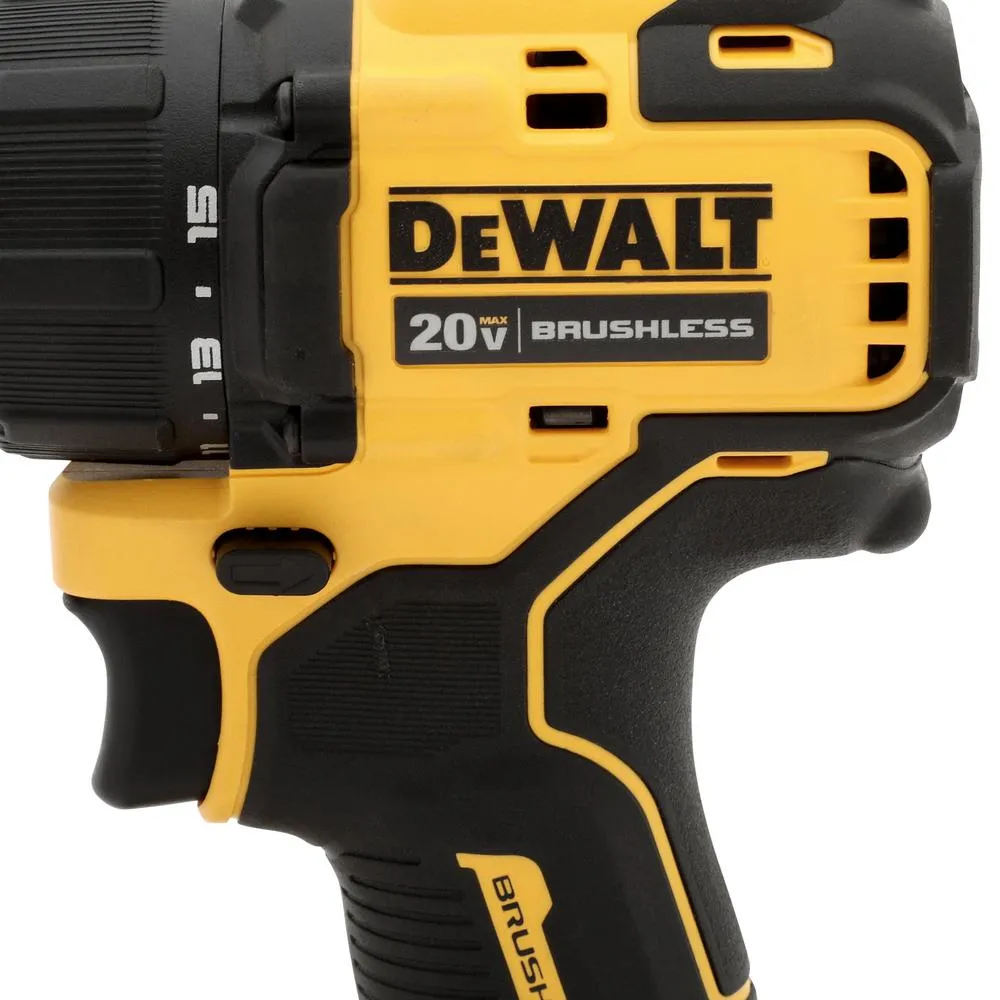 DEWALT ATOMIC 20-Volt MAX Lithium-Ion Brushless Cordless Compact Drill/Impact Combo Kit (2-Tool) 2 Batteries 1.3Ah and Charger, photo 4 of 14