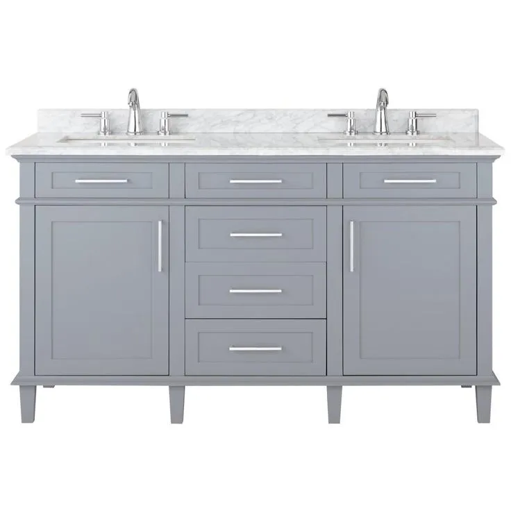bath & fixtures, Pebble Grey, photo 2 of 4