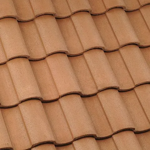 Roofing Products Capistrano 12-3/8 × 17 in Concrete Field Tile Dark Terracotta
