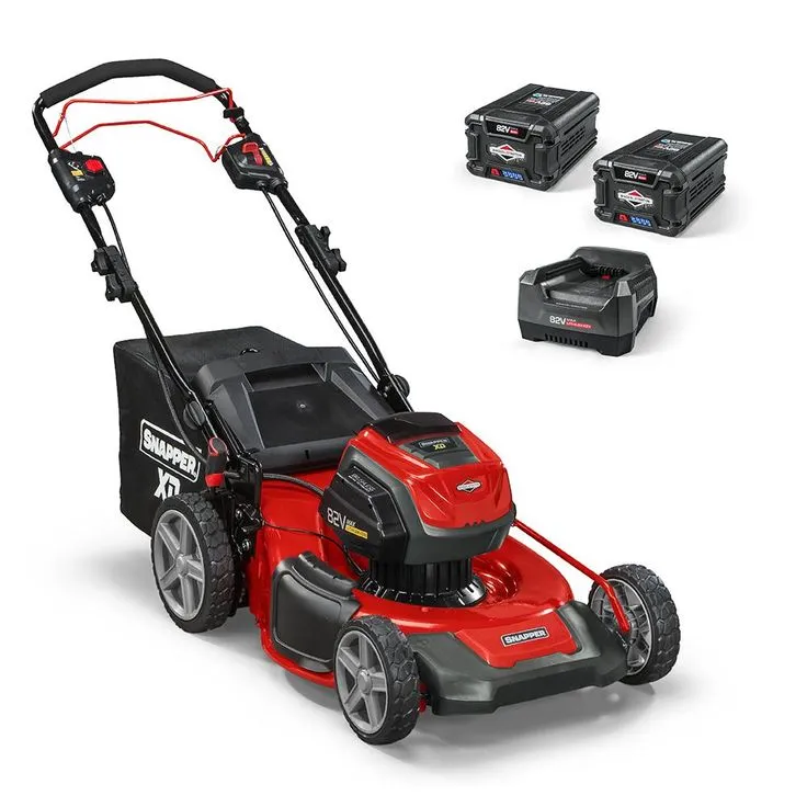 Snapper XD 82-Volt MAX Cordless Electric 21 in. Self-Propelled Lawn Mower Kit with (2) 2.0 Batteries & (1) Rapid Charger, photo 3 of 10