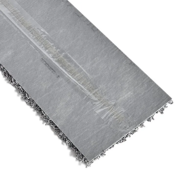 Shaw Floorigami Floorigami It's Magic Smoke Texture Peel and Stick 9 in. x 36 in. Plank Carpet Tile (6-Tiles/Case), photo 3 of 9