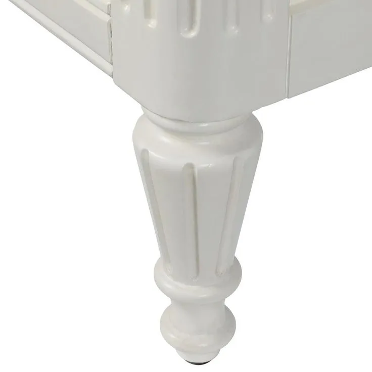 Wellington 44 in. W x 22 in. D Bath Vanity in Ivory with Granite Vanity Top in Black with White Sink, photo 7 of 10