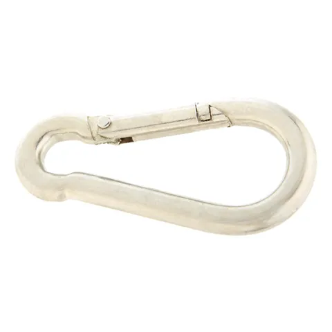 Zinc-Plated Steel Spring Snap, 130 lb Working Load, 2-2/5 in. Length