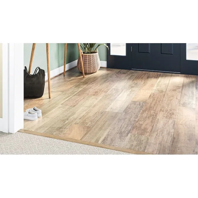 Style Selections Style Selection Urbanite Oak 8-mm T x 8-in W x 50-in L Water Resistant Wood Plank Laminate Flooring (23.92-sq ft / Carton), photo 4 of 6