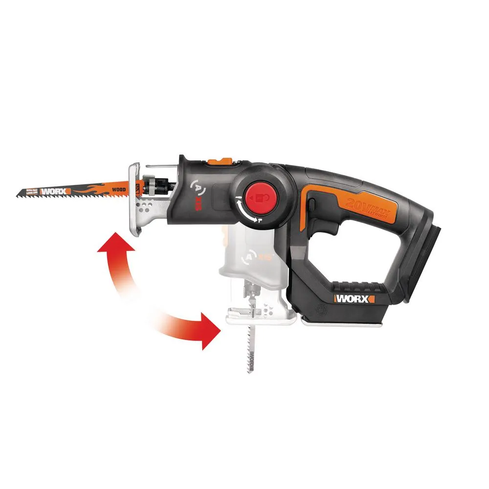 POWER SHARE 20-Volt Axis Cordless Reciprocating and Jig Saw (Tool Only), photo 7 of 13