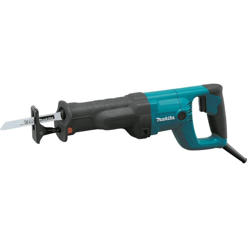 11 Amp Corded Variable Speed Reciprocating Saw With Wood Cutting Blade, Metal Cutting Blade and Hard Case, no lock-on, photo 7 of 15