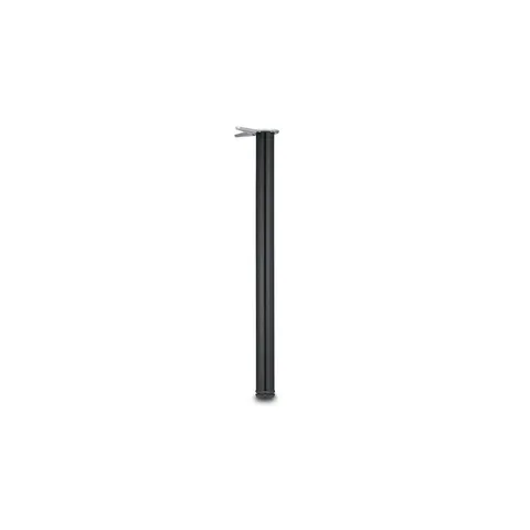 34-1/4 in. Black Metal Round Adjustable Table Leg