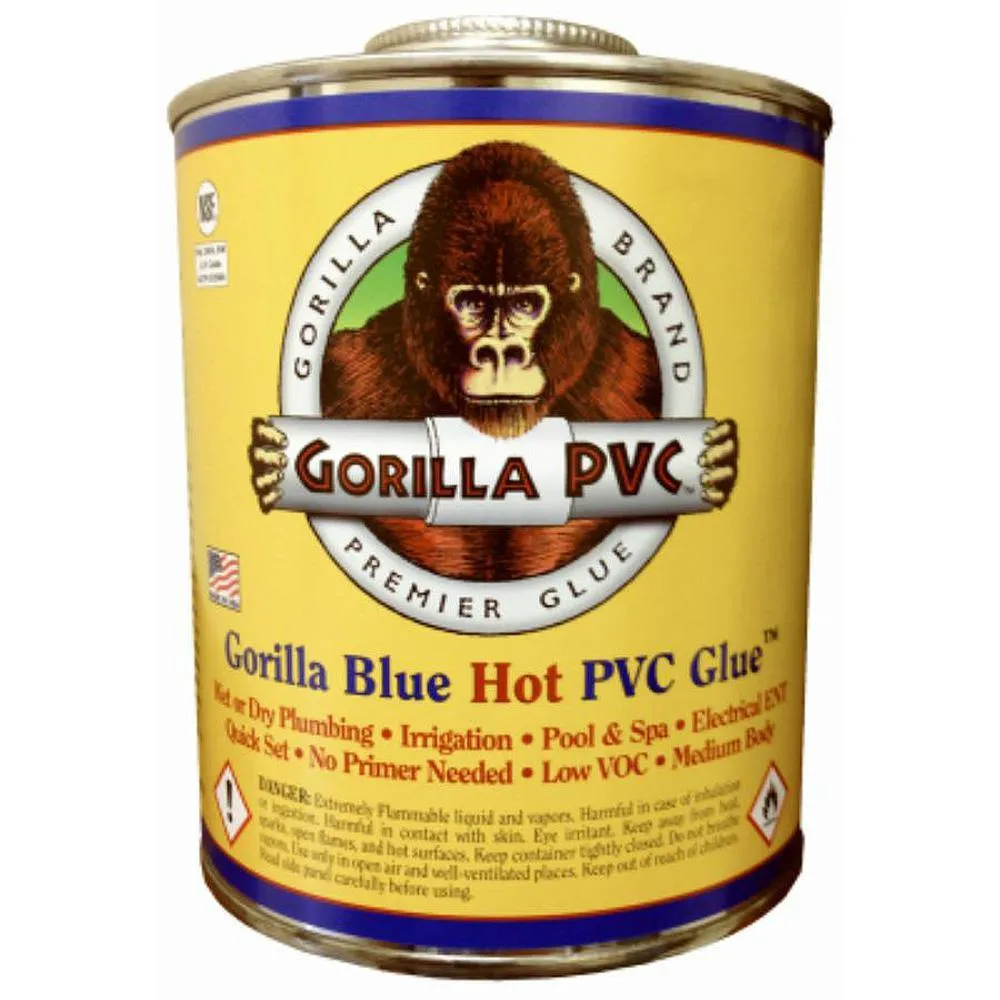 Gorilla 1 in. x 100 ft. White PVC Schedule 40 Flexible Pipe with Gorilla Glue, photo 3 of 5