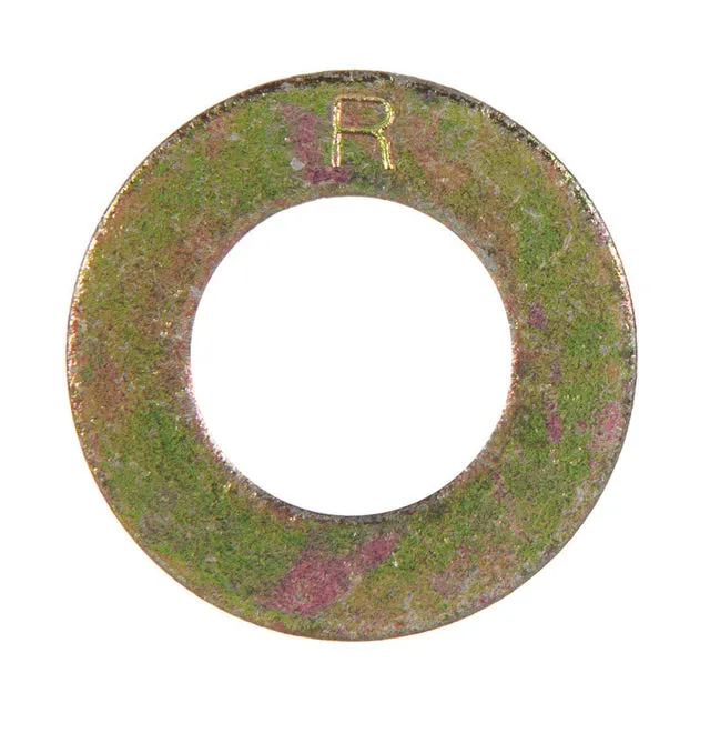 Hillman Yellow Dichromate Steel 3/4 in. SAE Flat Washer, 20-Pack, photo 2 of 2