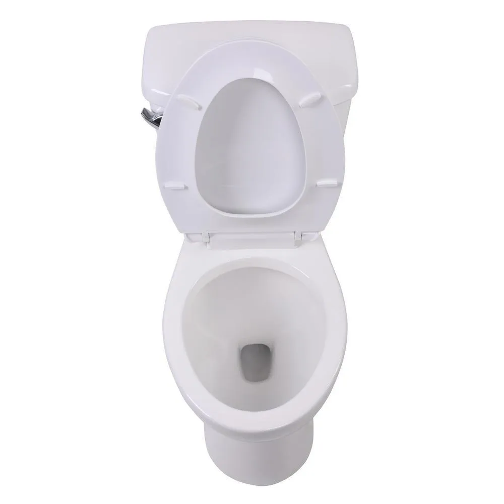 Universal Tubs 45.75 in. Walk-In Whirlpool Bathtub in White with 1.28 GPF Single Flush Toilet, photo 3 of 9