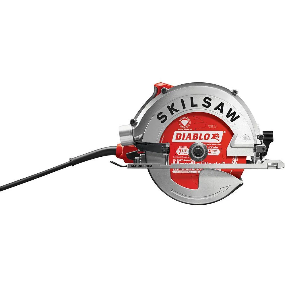 SKILSAW 15 Amp Corded Electric 7-1/4 in. SIDEWINDER Circular Saw for Fiber Cement with Hardie Blade and Dust Collection System, photo 7 of 12