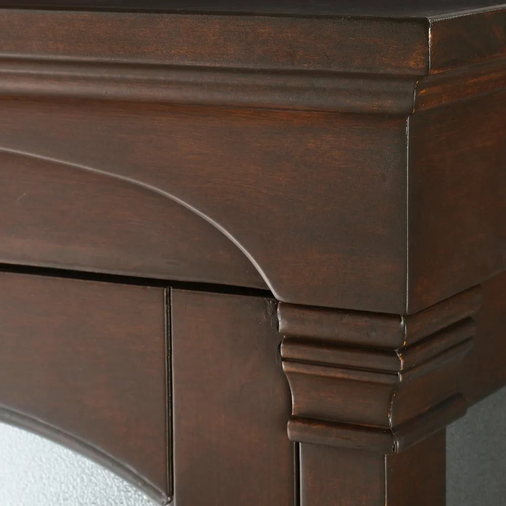 Andover 18 in. W x 65 in. H x 16 in. D Bathroom Linen Storage Tower Cabinet in Dark Cherry, photo 2 of 7
