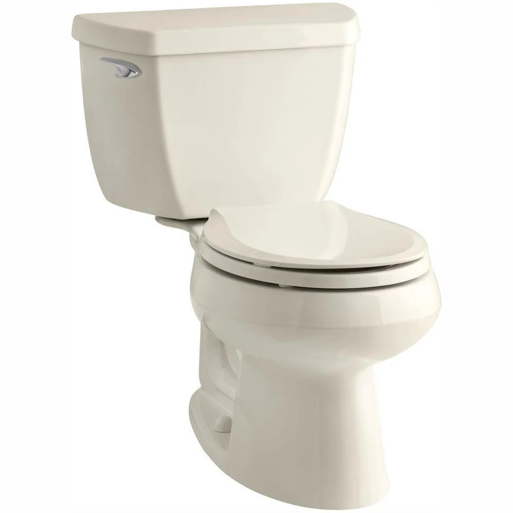 Wellworth Classic 2-Piece 1.28 GPF Single Flush Round Front Toilet with Class Five Flushing Technology in Black, photo 9 of 12